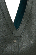 Soft M Leather Hobo Bag